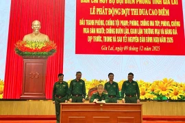 Bộ đội Biên phòng tỉnh Gia Lai phát động cao điểm đấu tranh phòng-chống các loại tội phạm trên các tuyến biên giới vào dịp trước, trong và sau Tết Nguyên đán Bính Ngọ năm 2026.