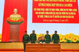 Bộ đội Biên phòng tỉnh Gia Lai phát động cao điểm đấu tranh phòng-chống các loại tội phạm trên các tuyến biên giới vào dịp trước, trong và sau Tết Nguyên đán Bính Ngọ năm 2026.