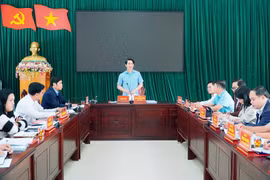 Phó Bí thư Tỉnh ủy Nguyễn Ngọc Lương làm việc với Ban Thường vụ Huyện ủy Đak Đoa