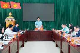 Phó Bí thư Tỉnh ủy Nguyễn Ngọc Lương làm việc với Ban Thường vụ Huyện ủy Đak Đoa