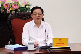 Phó Thủ tướng Hồ Quốc Dũng là Chủ tịch Hội đồng phối hợp phổ biến, giáo dục pháp luật Trung ương