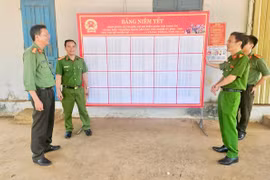 Chủ động bảo đảm an ninh, an toàn phục vụ bầu cử