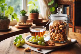 Những món ăn vặt cực tốt cho tuổi thọ