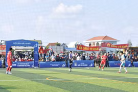 Hoài Nhơn Đông lan tỏa đam mê bóng đá