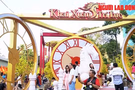 Lộ diện dàn tiểu cảnh hình tượng ngựa tại Lễ hội Tết Việt 2026