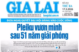 Báo Gia Lai số thứ ba ngày 17-3-2026