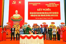 Củng cố thế trận quốc phòng toàn dân từ các chương trình kết nghĩa