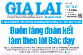 Báo Gia Lai số thứ bảy ngày 18-4-2026
