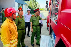 Chủ động phòng cháy tại các khu vực bỏ phiếu