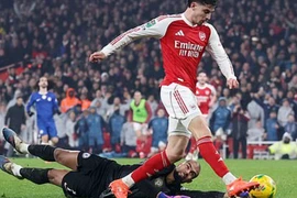 Kai Havertz ghi bàn phút bù giờ, Arsenal vào chung kết League Cup