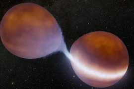 2 vật thể khó định nghĩa đang sáp nhập và 'sống lại'