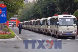 Đại hội XIV của Đảng: Những chiếc xe trong nhiệm vụ đặc biệt