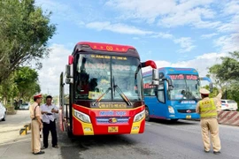 Siết chặt kiểm soát giao thông dịp cận Tết