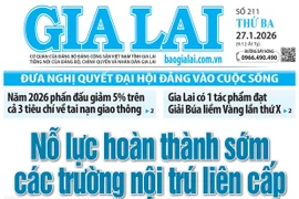 Báo Gia Lai số thứ ba ngày 27-1-2026
