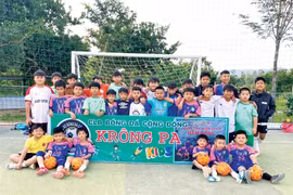 Khi tình yêu bóng đá lan tỏa ở cộng đồng