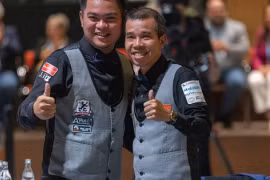 Đánh bại chủ nhà Đức, Quyết Chiến và Thanh Tự vô địch billiards carom thế giới
