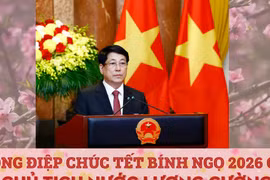 Thông điệp chúc Tết Bính Ngọ 2026 của Chủ tịch nước Lương Cường