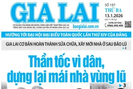 Báo Gia Lai số thứ ba ngày 13-1-2026