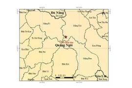 Quảng Ngãi: Động đất có độ lớn 3,9 xảy ra tại xã Măng Bút
