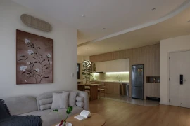 Căn hộ mộc mạc mang phong cách wabi-sabi