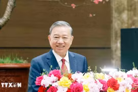 Tổng Bí thư Tô Lâm thăm, chúc Tết Đảng bộ, chính quyền, nhân dân Thủ đô Hà Nội