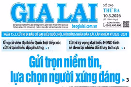 Báo Gia Lai số thứ ba ngày 10-3-2026
