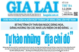 Báo Gia Lai số thứ ba ngày 3-2-2026