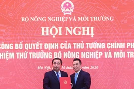 Ông Đặng Ngọc Điệp giữ chức Thứ trưởng Bộ Nông nghiệp và Môi trường