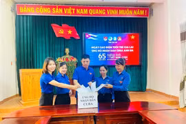 Hội CTĐ tỉnh Gia Lai tri ân những tấm lòng ủng hộ nhân dân Cuba 