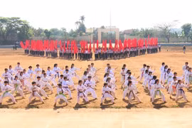 Các xã, phường phía Tây tỉnh Gia Lai đồng loạt tổ chức Đại hội Thể dục thể thao lần thứ I