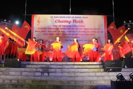 Ấn tượng chương trình văn nghệ chào mừng thành công Đại hội XIV của Đảng tại Mang Yang.