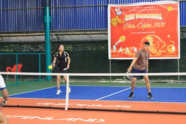 Câu lạc bộ Phóng viên thường trú tỉnh Gia Lai tổ chức Giải Pickleball chào Xuân 2026