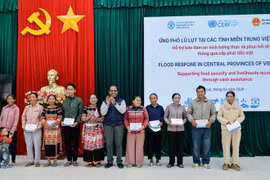 FAO hỗ trợ hơn 4,7 tỷ đồng cho người dân Gia Lai bị ảnh hưởng bởi thiên tai,