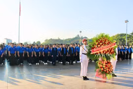 Tuổi trẻ phường Pleiku sôi nổi chào mừng kỷ niệm 95 năm Ngày thành lập Đoàn.