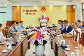 Xã Hoài Ân có trung tâm đào tạo và sát hạch lái xe công suất 2.000 học viên/năm.