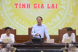 Quang cảnh buổi làm việc.