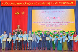 Phường Pleiku khen thưởng 14 tập thể và 88 cá nhân có thành tích xuất sắc trong công tác bầu cử 