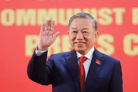 Tổng Bí thư Tô Lâm chủ trì buổi họp báo quốc tế công bố kết quả Đại hội XIV của Đảng.