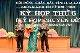 Bà Huỳnh Thúy Vân được bầu giữ chức Trưởng ban Dân tộc HĐND tỉnh khóa XII.