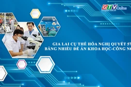 Toàn cảnh Gia Lai 24h: Cụ thể hóa Nghị quyết 57 bằng nhiều đề án khoa học-công nghệ