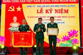 Gia Lai: Đồn Biên phòng Ia Pnôn kỷ niệm 50 năm Ngày thành lập