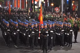 Toàn cảnh buổi tổng hợp luyện A80 lần đầu tiên tại Quảng trường Ba Đình