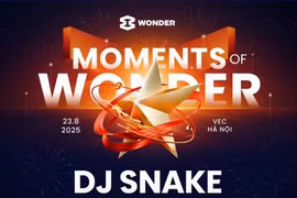 SOOBIN và Hòa Minzy mang âm nhạc Việt thăng hoa trên sân khấu 8Wonder 2025