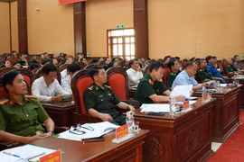 BĐBP tỉnh rút kinh nghiệm hoạt động của tổ chức quân sự địa phương khi thực hiện hệ thống chính quyền 2 cấp