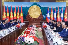 Tổng Bí thư Tô Lâm hội đàm với Tổng Bí thư, Chủ tịch nước Thongloun Sisoulith