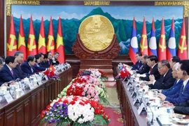 Tổng Bí thư Tô Lâm hội đàm với Tổng Bí thư, Chủ tịch nước Thongloun Sisoulith