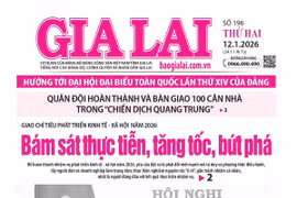 Báo Gia Lai số thứ hai ngày 12-1-2026