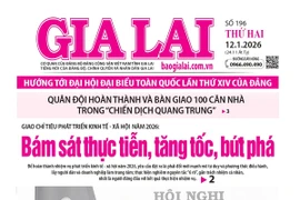 Báo Gia Lai số thứ hai ngày 12-1-2026