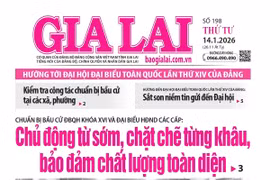 Báo Gia Lai số thứ tư ngày 14-1-2026