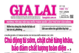 Báo Gia Lai số thứ tư ngày 14-1-2026
